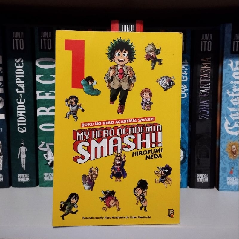 My Hero Academia Smash Volume 1 Editora JBC Spin off Manga Boku no Hero ...