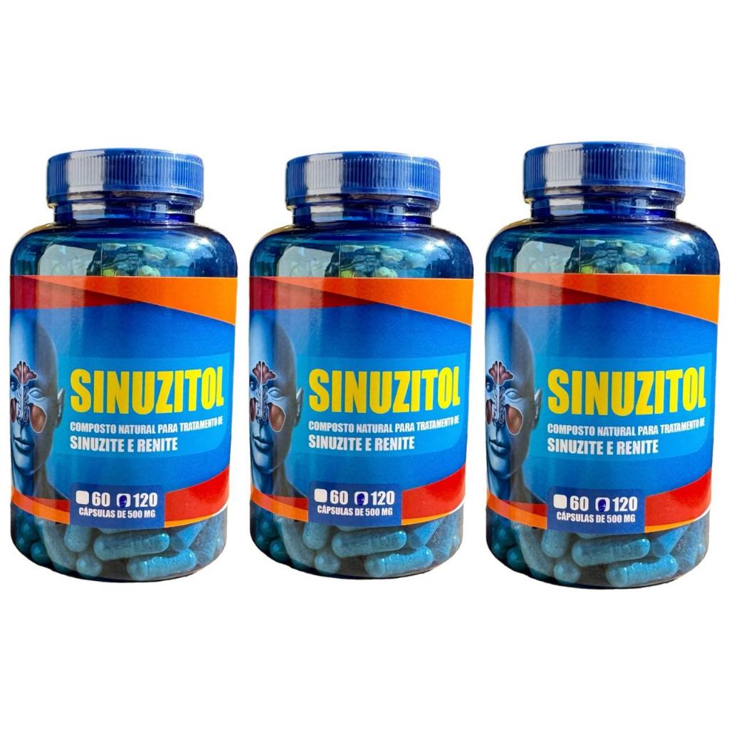 VIVA - Sinuzitol - Renite e Sinuzite com Hortelã - 120 Cápsulas (cada ...