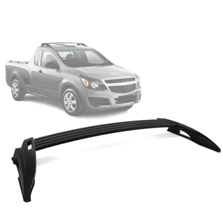 Rack De Teto Traseiro em Alumínio Chevrolet Nova Montana 2011 A 2021 Projecar