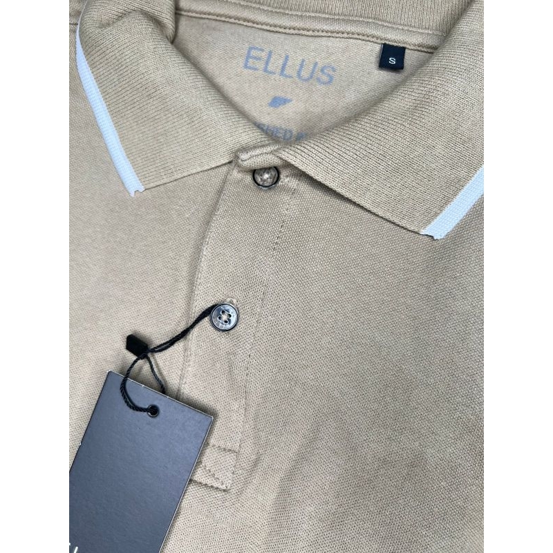 Camisa Elos Gola Polo Casual Piquet Elastano Slim Fit Alta Qualidade