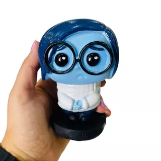 Boneco Colecionável Tristeza Divertidamente Filme Estátua de Resina anime nerd geek action figure