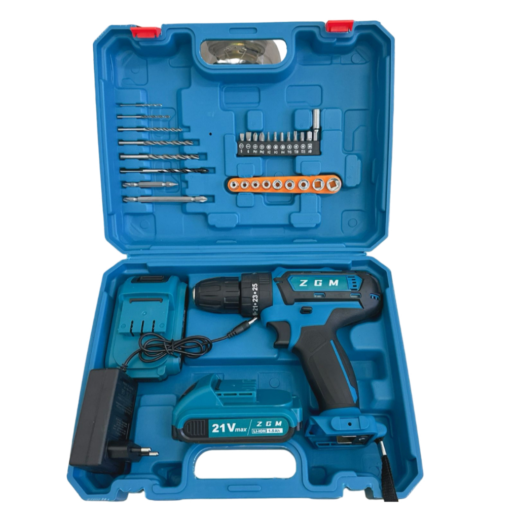 Chave De Impacto Parafusadeira Furadeira 02 Baterias 36V e 48V