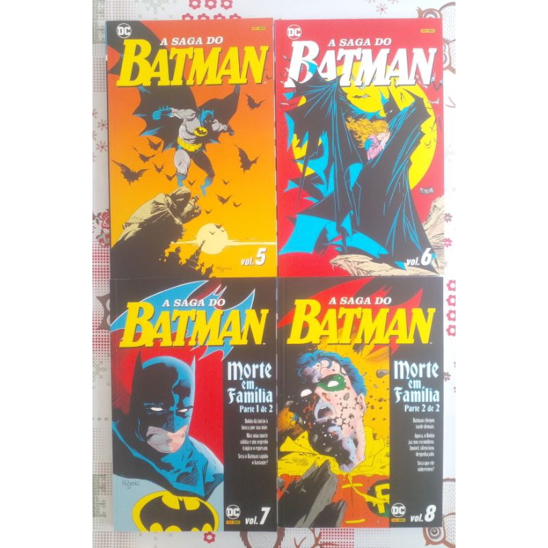 A Saga Do Batman N: 3, 4, 5, 6, 7, 8, 12, 14, 15, 16 17, 20, 21