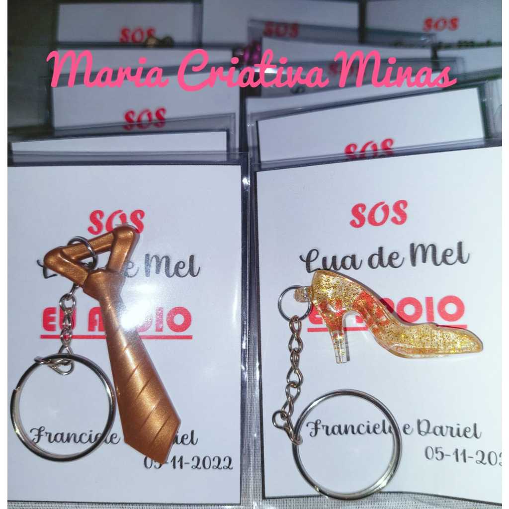 50 Gravatinhas e 50 Sapatinhos Chaveiro, Tag, lembrancinhas, casamento, hora da gravata, 15 anos, noiva, aniversário em Oferta na Shopee