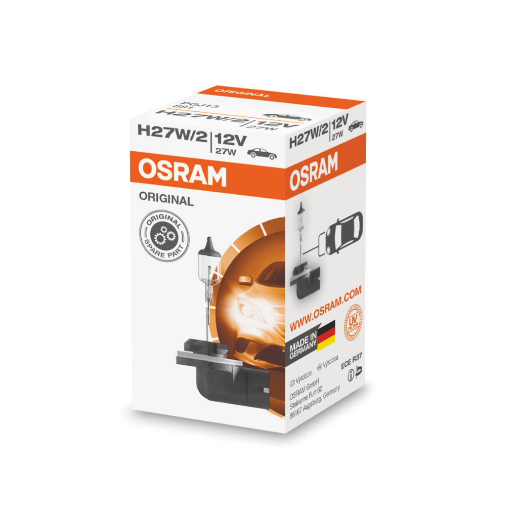 Lampada Osram H27 H27W/2 Farol Milha Neblina 27W 12V Original Line