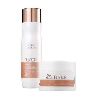 Kit Wella Fusion Shampoo 250ml e Máscara 150ml