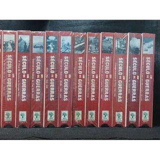 COLEÇÃO VHS UM SÉCULO DE GERRA LACRADOS 20 ITENS