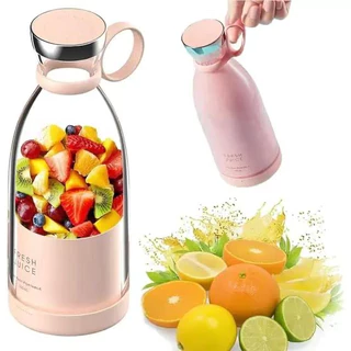 Mini Liquidificador 6 Lâminas portátil USB 420mL Elétrico Copo Liquidificador Portatil Recarregável Imperio