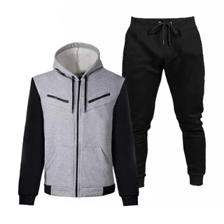 Conjunto De frio Ramazzoni Com Blusa de Frio Zíper e Calça Moletom