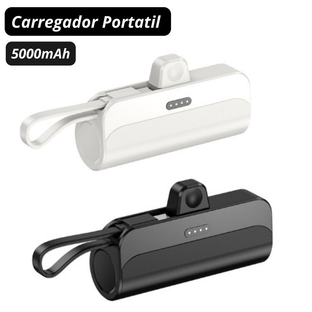 Mini carregador portatil power bank para celular