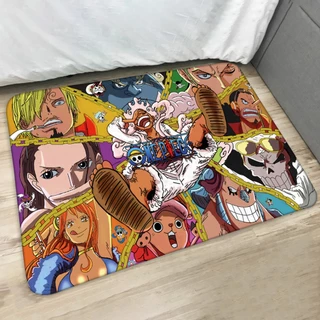 Tapete Infantil retangular Antiderrapante 95x130 Estampa One Piece