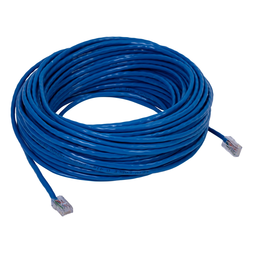 Cabo De Rede -- Internet Lan Utp --- Montado --- 50 Metros rj45