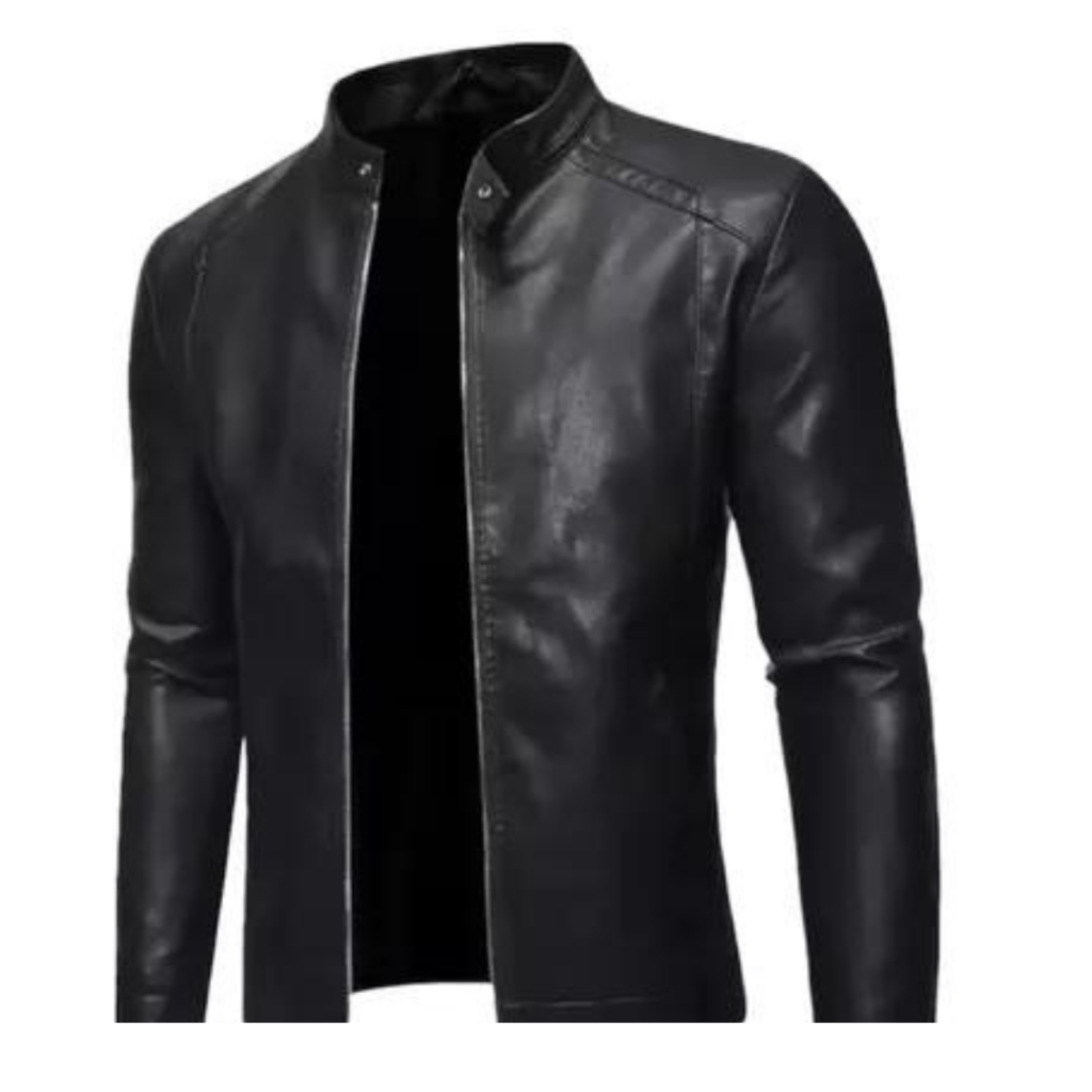 Jaqueta De Couro Masculina luxuosa Pronta Entrega
