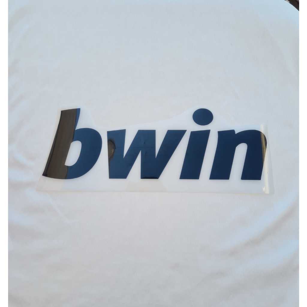 Patrocínio BWIN para Personalização Camisa Retrô Milan Real Madrid 2008 2009 2010