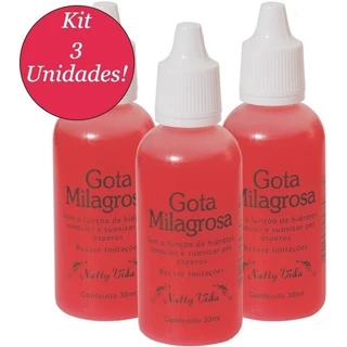 Kit Gota Milagrosa 30mL ( 3 Unidades ) Natty Vida