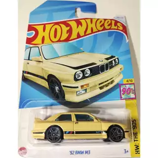 Hot Wheels '92 BMW M3 / HW: THE '90S 4/10 / lote “L” de 2024 (Mattel) 1/64