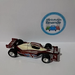 (24VE4-401a-JUL24) Hot Wheels Dan Wheldon 2012 HW Premiere, com Pneus de Borracha (Miniatura ORIGINAL loose,).