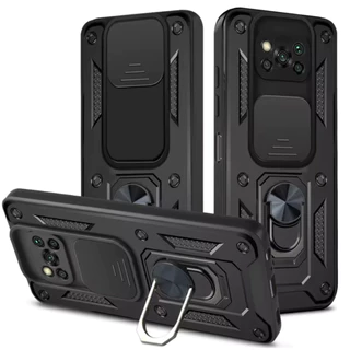 Capa Capinha Armor Poco x3 / X3 Pro - Preta Militar Magnética