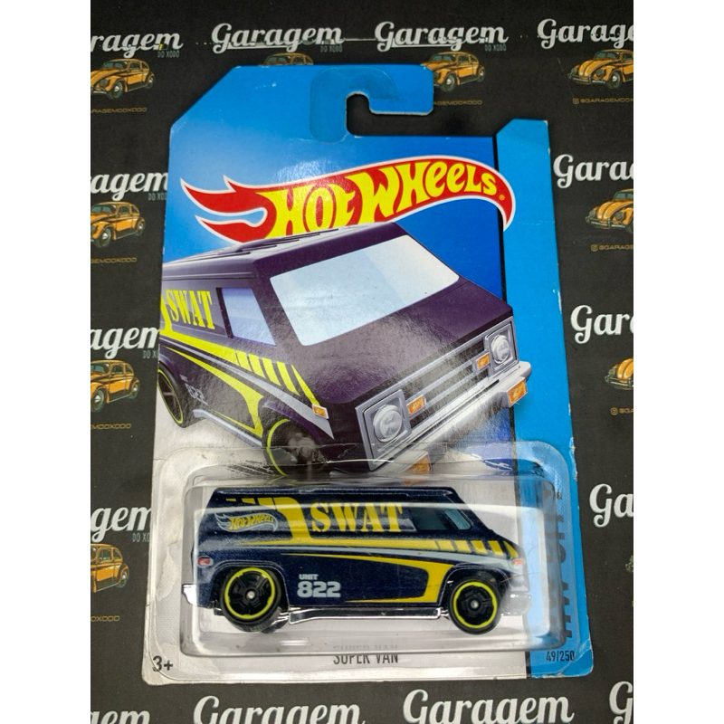 Hot Wheels - Super Van SWAT - HW CITY | Shopee Brasil