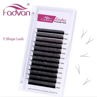 FADVAN Y -0,07 D Tamanho 12mm,13mm Marrom Brasileiro - Cilios Curvatura D