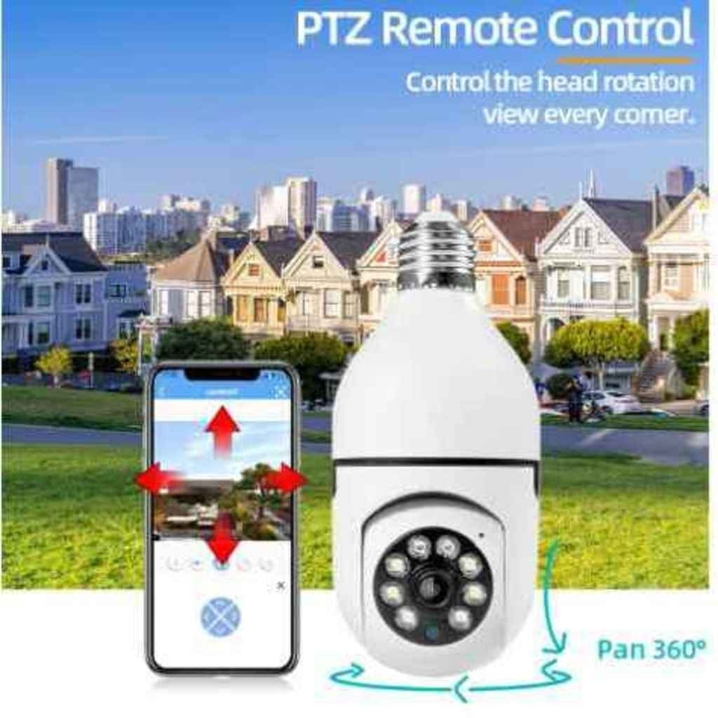Câmeras de segurança 5G + 2.4G a Prova D'água sem fio gira 360 full HD visão notturna app yosee