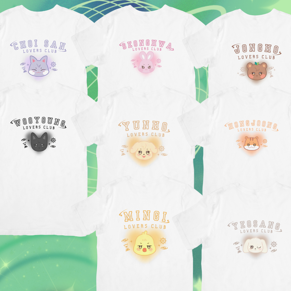 Camiseta ATEEZ Aniteez Membros | Shopee Brasil