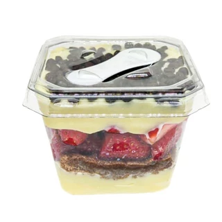 Pote para sobremesa Bolo de Pote 250ml C/100 unidades