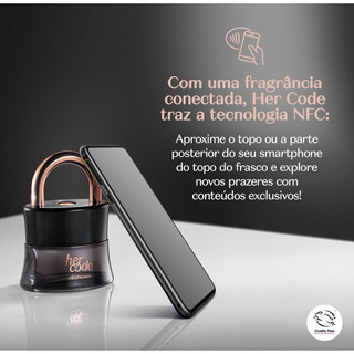 Her code Eau de Parfum, Perfume O Cadeado 50ml Feminino - O Boticário ...