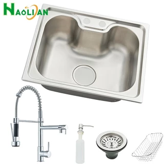 Kit Cuba Cozinha Gourmet Inox Torneira Bancada 2 Funções Torneira De Cozinha
