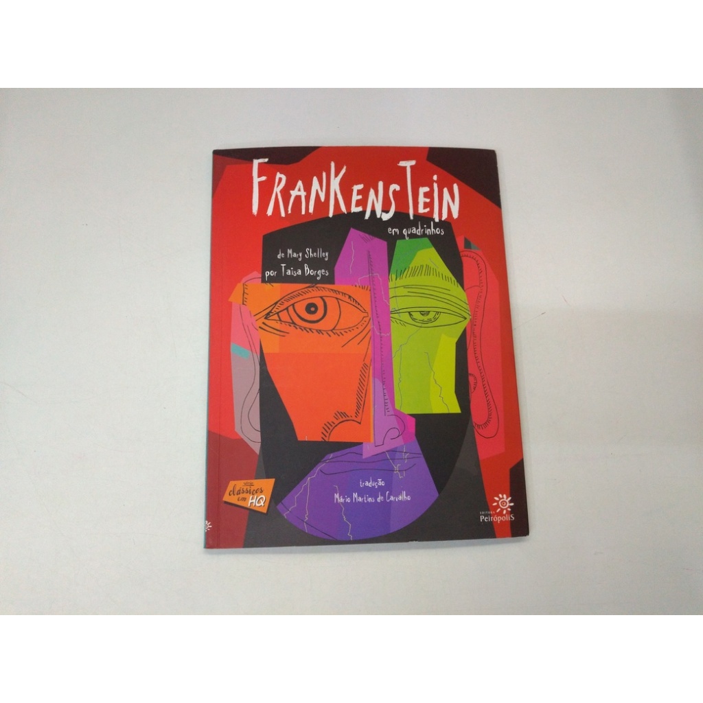 Livro Frankenstein Em Quadrinhos Mary Shelley e Taisa Borges 9214 ...