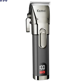 Maquina de Cortar Cabelo Profissional Kemei KM-1896 Bivolt