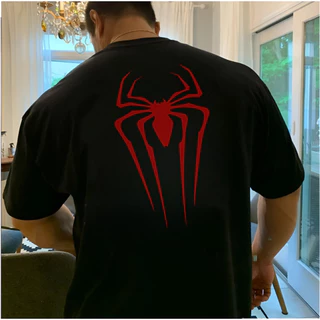 Camisa Camiseta Oversized Masculina Bodybuilder Treino Musculaçâo fit Estampa Aranha streetwear