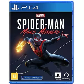 Spider Man Miles Morales Ps4 Mídia Física Português Lacrado