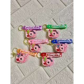 Kit 12 Pç Chaveiro Brinquedo Camera De Ponto Clássico Mochila Pingente Casal Carro Infantil Presente Novidade