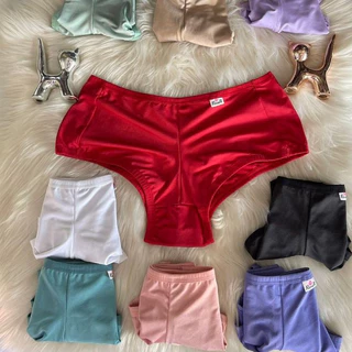 Rosalê Lingerie - Kit com 10 Short estilo tanga microfibra Linha de luxo Brenda