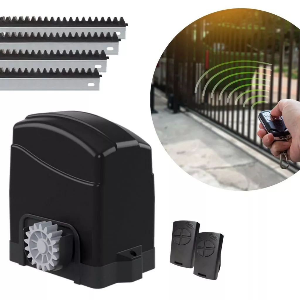 Kit motor deslizante de correr AGL 300kg Trino Light