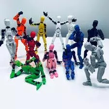 Boneco De Ação Merryxd Titan 13 Dummy 13 Brinquedo Impresso