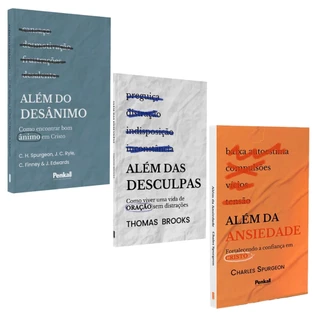 Kit- Em busca da calma interior | Ansiedade | Desculpas | Desanimo