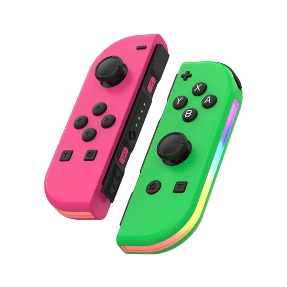 Controle Joystick S/fio N-switch Joy-con L+r Personalizado Grip