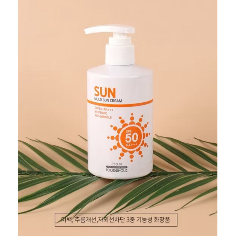 Protetor Solar Multi-Sol Foodaholic 250 ml SPF50/PA + | Shopee Brasil
