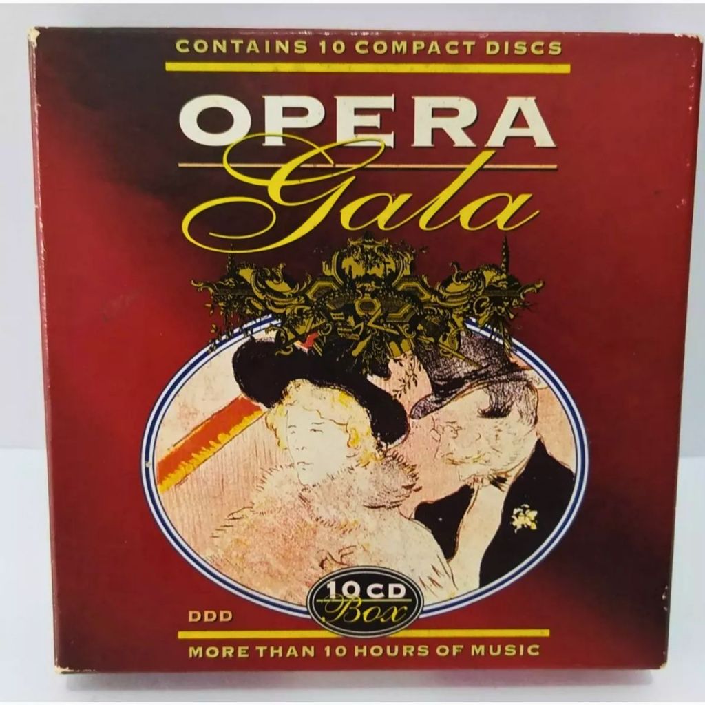 Box Cd Ópera Gala (10 Cds) Importado Usado | Shopee Brasil