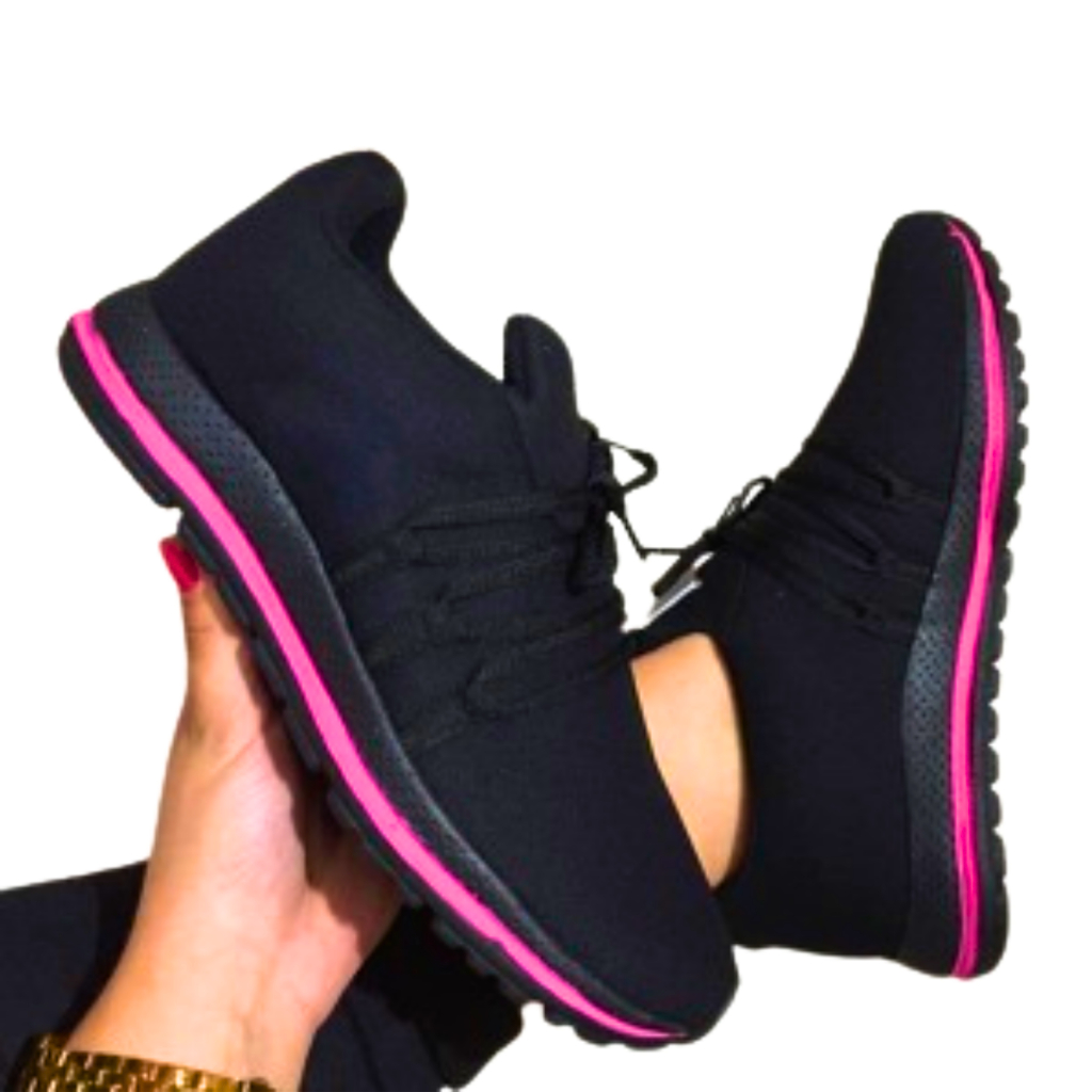 Tenis Femenino F1 Esportivo Caminhada Academia Leve