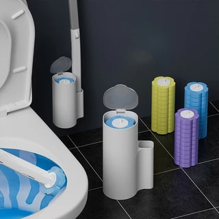 Escova descartável Para Vaso sanitário e Parede Banheiro -DX001