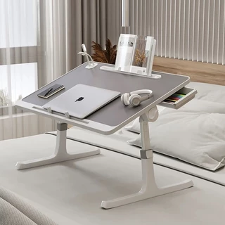 Mesa Para Notebook Dobrável Regulável Com Gaveta Multifuncional com Altura Ajustável -sjz-01/02