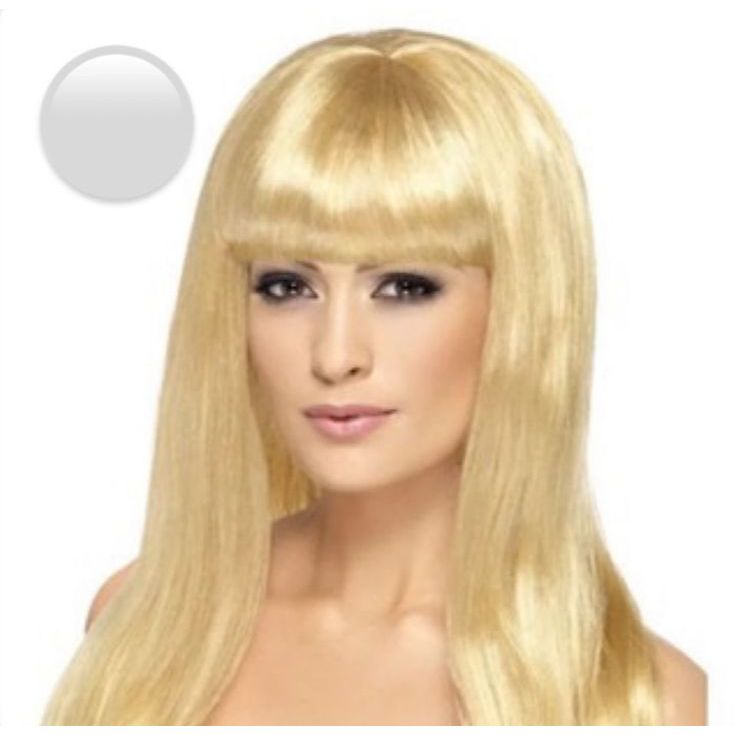 Peruca Longa Lisa com Franja/ LER A DESCRIÇÃO!!!! | Shopee Brasil