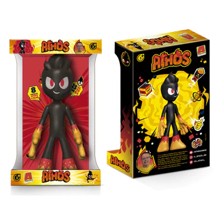 Boneco Athos Grande Vinil Articulado Algazarra