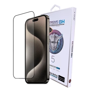 Película para Iphone 15 Pro X-one 5ª Geração Resistente 8H Proteção de Tela