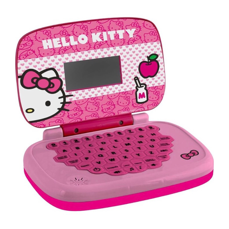 Laptop Hello Kitty Brinquedo Educativo Computador Infantil Bilingue ...