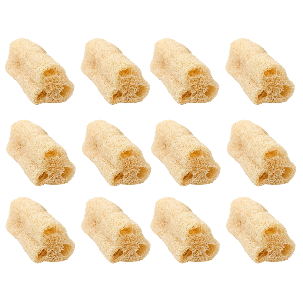Esponja Bucha Vegetal Natural Kit com 12