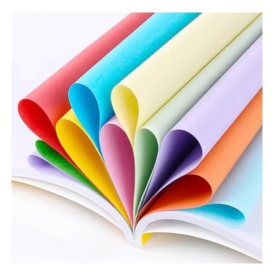 Papel Color Set A4 Sortido 25 Folhas | Shopee Brasil